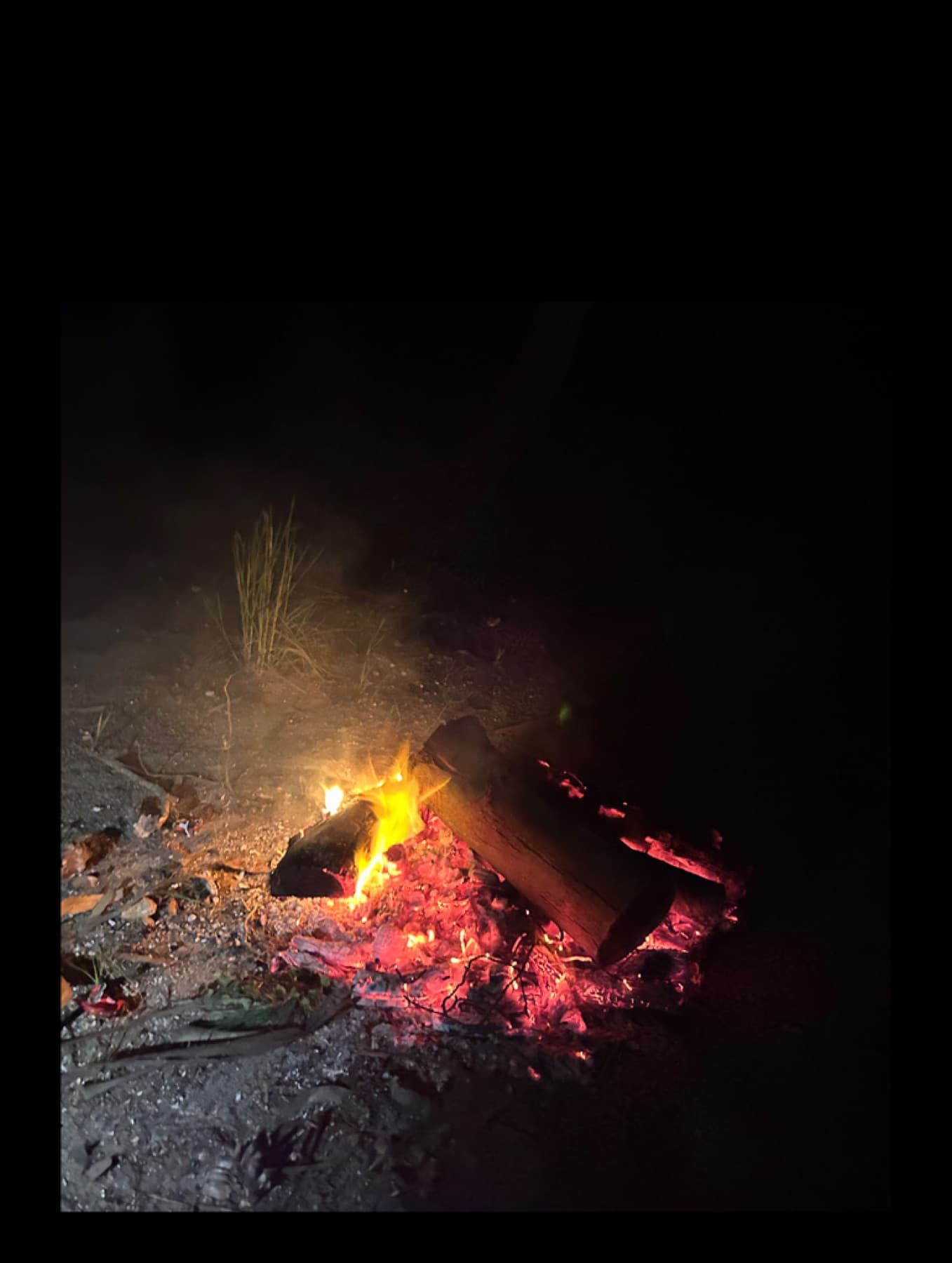 Two in the Tent, a moment from the trail